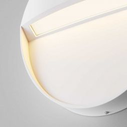 Уличный настенный светодиодный светильник Maytoni Mane O046SL-L3W3K