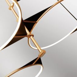 Подвесной светодиодный светильник Odeon Light 4995/150L Vikema