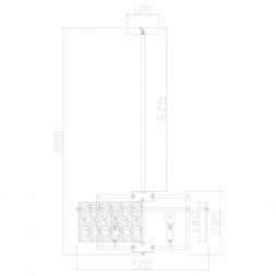 Подвесная люстра Freya Basilica FR5166PL-06BS