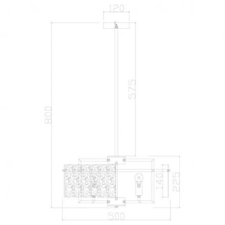Подвесная люстра Freya Basilica FR5166PL-06BS