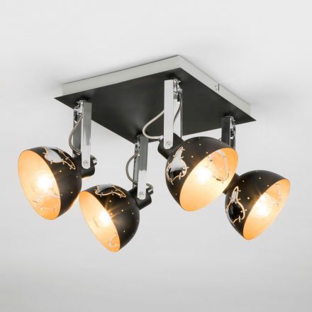 Потолочный светильник Eurosvet 20069/4 черный