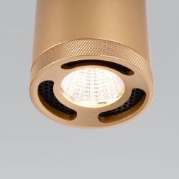 Светильник потолочный светодиодный 9W 4200K золото 25033/LED Elektrostandard