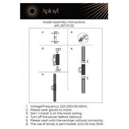Бра Aployt APL.307.01.02