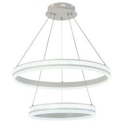 Подвесная светодиодная люстра Profit Light 6040/2 WHT