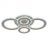 Светодиодная люстра Profit Light 8040/2+2 CHR