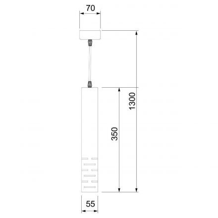 Подвесной светильник Elektrostandard DLN003 MR16 черный матовый