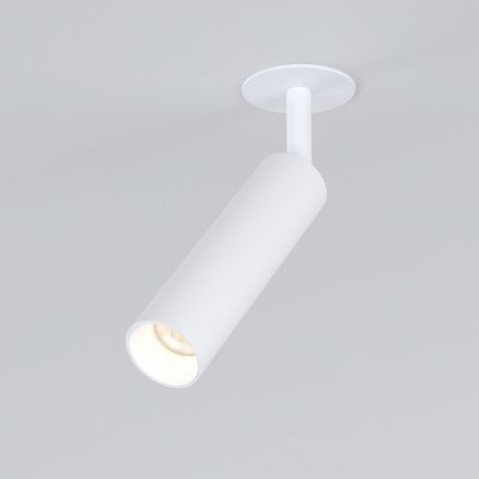 Diffe светильник встраиваемый белый 8W 4200K 25040/LED Elektrostandard