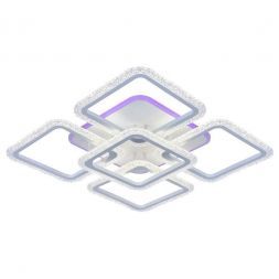 Потолочный светодиодный светильник 8015/4+1 WHT 140W+12W RGB Profit Light