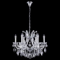 Подвесная люстра Crystal Lux HOLLYWOOD SP6 CHROME