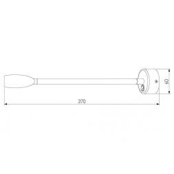 Светодиодный светильник Elektrostandard BAND LED черный (MRL LED 1020)