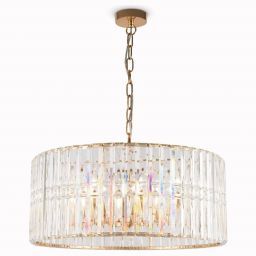 Подвесная люстра Maytoni Facet MOD094PL-08G (MAYTONI MOD094PL-08G)