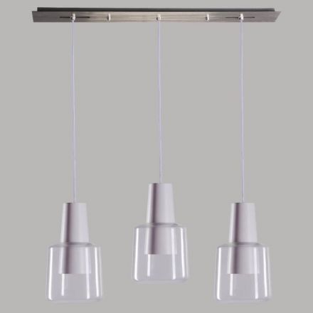 Основание для светильника Crystal Lux Потолочная база L800-3 Nickel