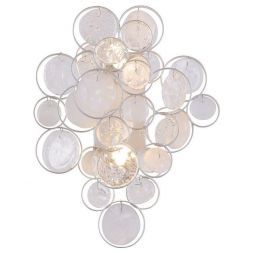 Настенный светильник Crystal Lux Deseo AP2 Silver