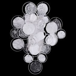 Настенный светильник Crystal Lux Deseo AP2 Silver