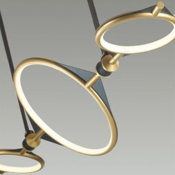 Подвесной светодиодный светильник Odeon Light 4995/40L Vikema