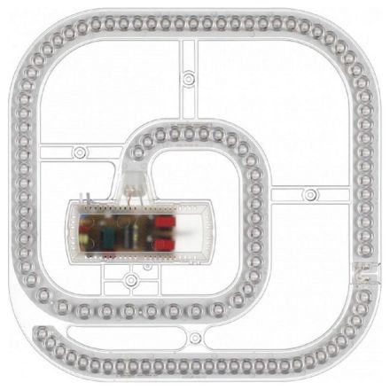Светодиодный модуль с драйвером и рассеивателем Novotech Klark 72Вт с ДУ 357780