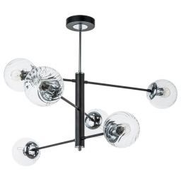 Потолочная люстра Arte Lamp Segin A3566PL-6BK (ARTE A3566PL-6BK) Потолочная люстра Arte Lamp Segin A3566PL-6BK (ARTE A3566PL-6BK)