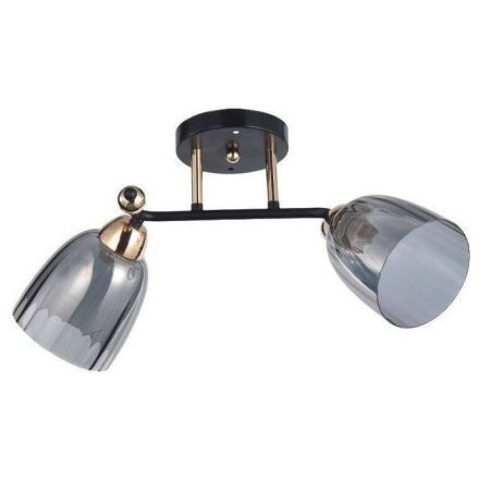 Люстра ЭкономСвет 12229/2BK+FGD GR