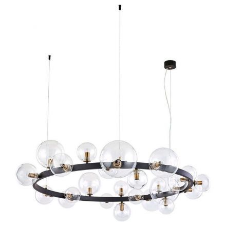 Подвесная люстра Arte Lamp A7790SP-24BK Vincent