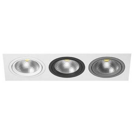 Встраиваемый точечный светильник i836060709 белый/черный/серый Intero 111 Lightstar
