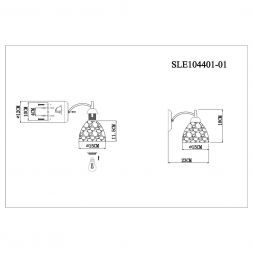 Светильник настенный Evoluce SLE104401-01 NUELE
