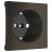 Накладка для розетки Werkel W1179012 бронза (WL12-SKGS-IP20-CP)