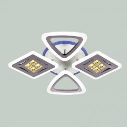 Люстра светодиодная 50551/2+2WT RGB ЭкономСвет