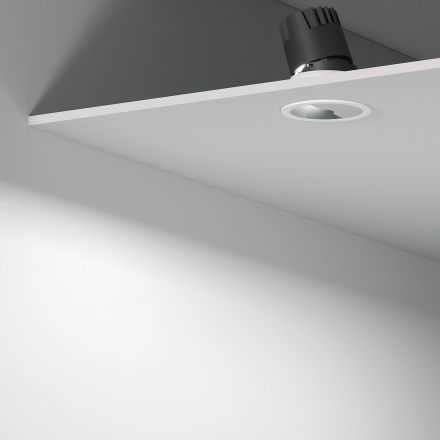 Потолочный светодиодный светильник 10W 4000K белый/хром Elektrostandard 25090/LED