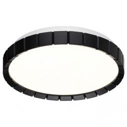 Настенно-потолочный светодиодный светильник Сонекс Pale Atabi Black 7649/CL