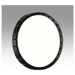 Настенно-потолочный светодиодный светильник Сонекс Pale Atabi Black 7649/CL