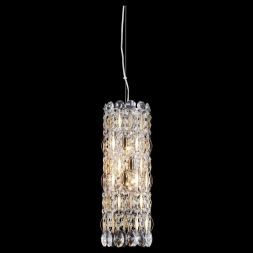 Подвесной светильник Crystal Lux Lirica SP3 Chrome/Gold-Transparent