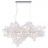 Подвесной светильник Crystal Lux Deseo SP12 L1000 Silver