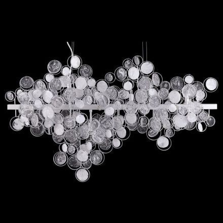 Подвесной светильник Crystal Lux Deseo SP12 L1000 Silver