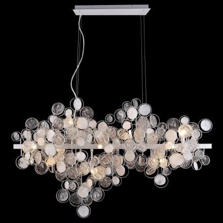 Подвесной светильник Crystal Lux Deseo SP12 L1000 Silver