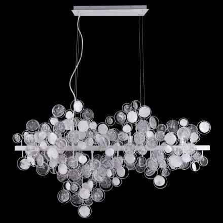 Подвесной светильник Crystal Lux Deseo SP12 L1000 Silver