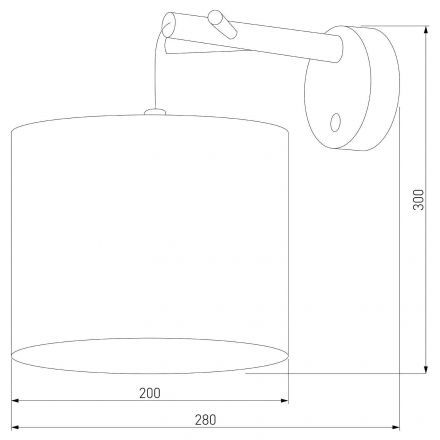 Настенный светильник TK Lighting 6552 Albero White