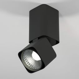 Светильник потолочный светодиодный Elektrostandard 25043/LED 10W 4000K чёрный