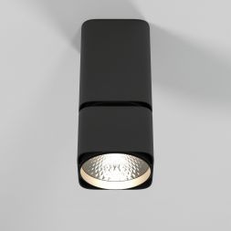 Светильник потолочный светодиодный Elektrostandard 25043/LED 10W 4000K чёрный