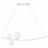 Подвесная светодиодная люстра Lightstar 815436