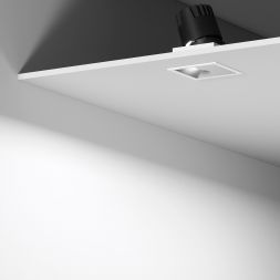 Потолочный светодиодный светильник 10W 4000K белый/хром Elektrostandard 25091/LED