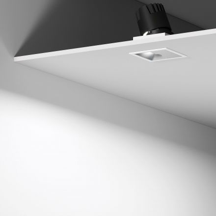 Потолочный светодиодный светильник 10W 4000K белый/хром Elektrostandard 25091/LED