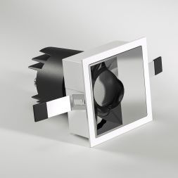 Потолочный светодиодный светильник 10W 4000K белый/хром Elektrostandard 25091/LED