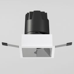 Потолочный светодиодный светильник 10W 4000K белый/хром Elektrostandard 25091/LED
