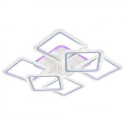 Потолочный светодиодный светильник 8015/6 WHT 168W+11W RGB Profit Light
