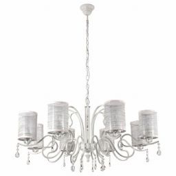 Люстра Crystal Lux ELISA WHITE SP8 (CRYSTAL-LUX ELISA WHITE SP8) Люстра Crystal Lux ELISA WHITE SP8 (CRYSTAL-LUX ELISA WHITE SP8)