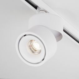 Трековый светодиодный светильник для однофазного шинопровода Elektrostandard Klips Белый 15W 4200K (LTB21) однофазный