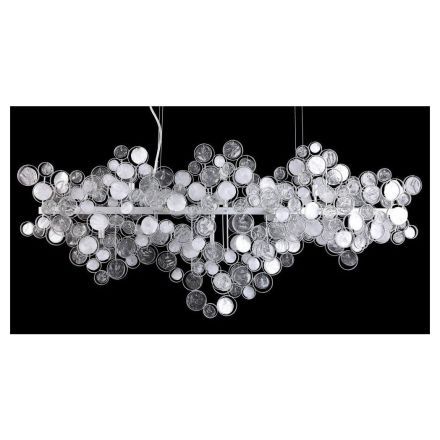 Подвесной светильник Crystal Lux Deseo SP15 L1400 Silver