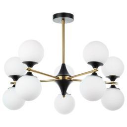 Подвесная люстра Arte Lamp Mimosa A3649PL-10PB (ARTE A3649PL-10PB)