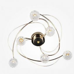 Люстра потолочная Eurosvet 80103/6 золото