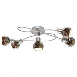 Люстра поворотная Arte Lamp A6125PL-5SS